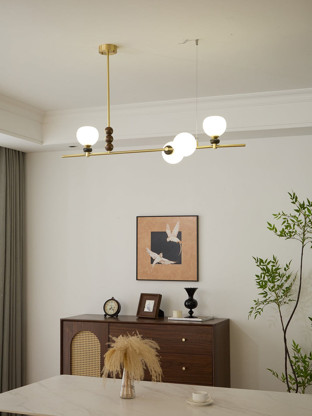 Orbella Linear Island Chandelier