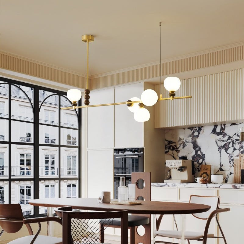 Orbella Linear Island Chandelier