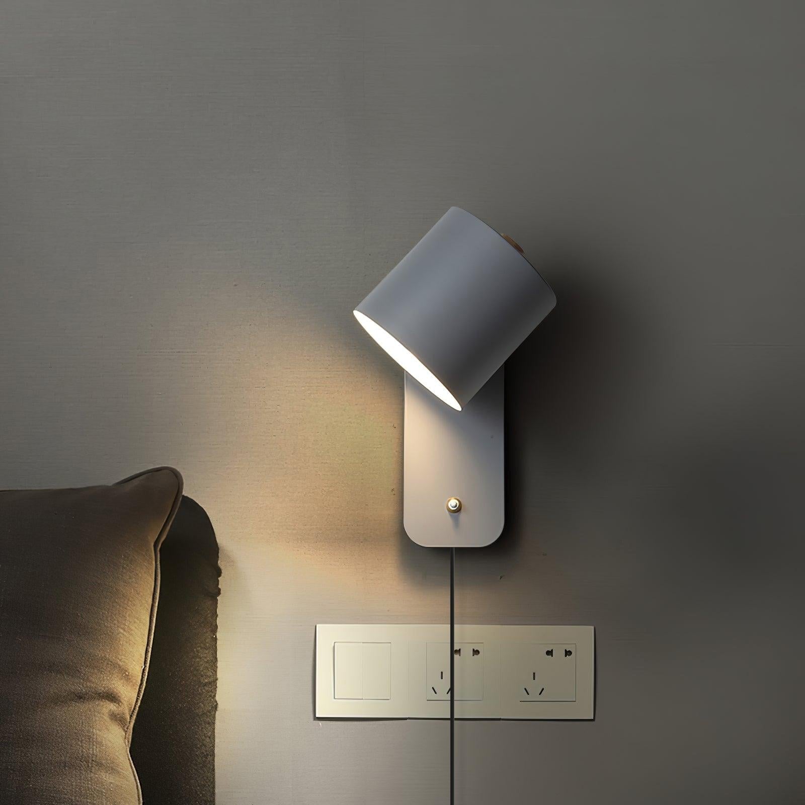 Orbitra Rotating Plug-in Wall Lamp