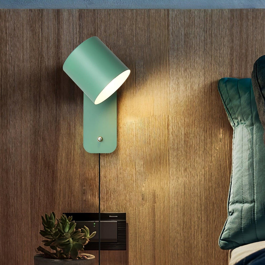 Orbitra Rotating Plug-in Wall Lamp