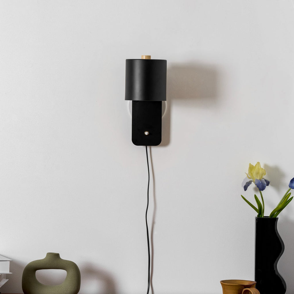 Orbitra Rotating Plug-in Wall Lamp