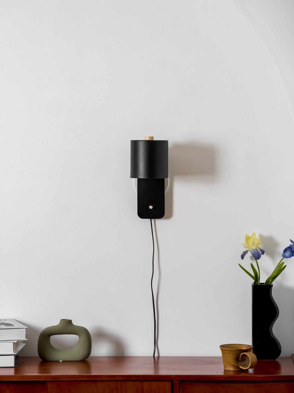 Orbitra Rotating Plug-in Wall Lamp