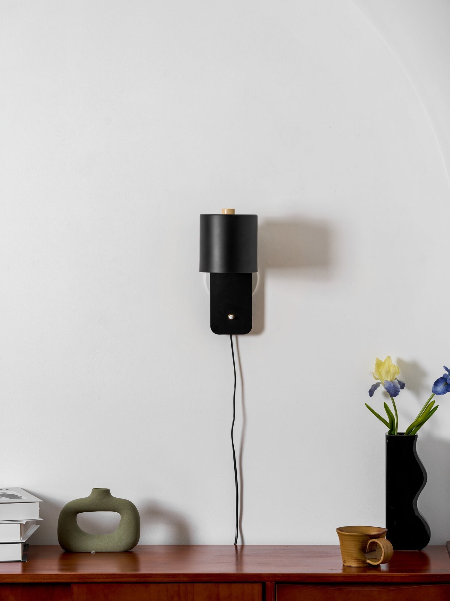 Orbitra Rotating Plug-in Wall Lamp