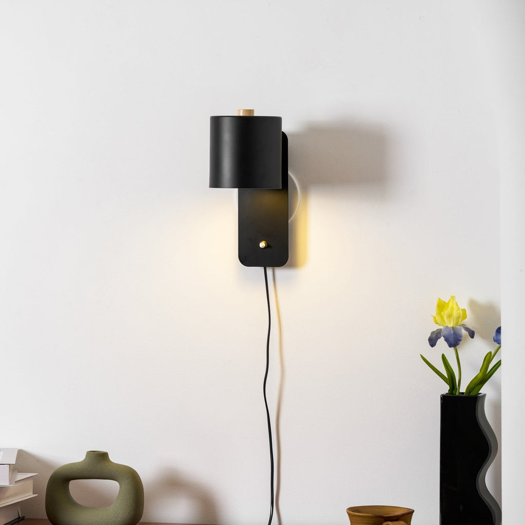 Orbitra Rotating Plug-in Wall Lamp