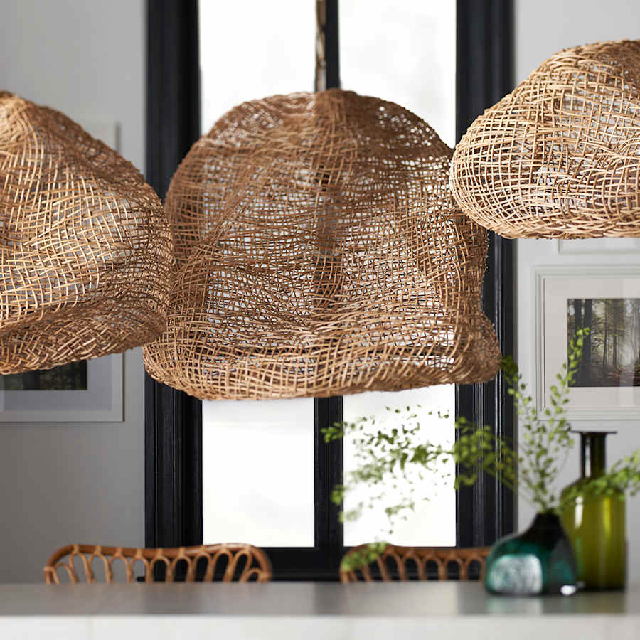 Palecek Andorra 33" Wide Pendant