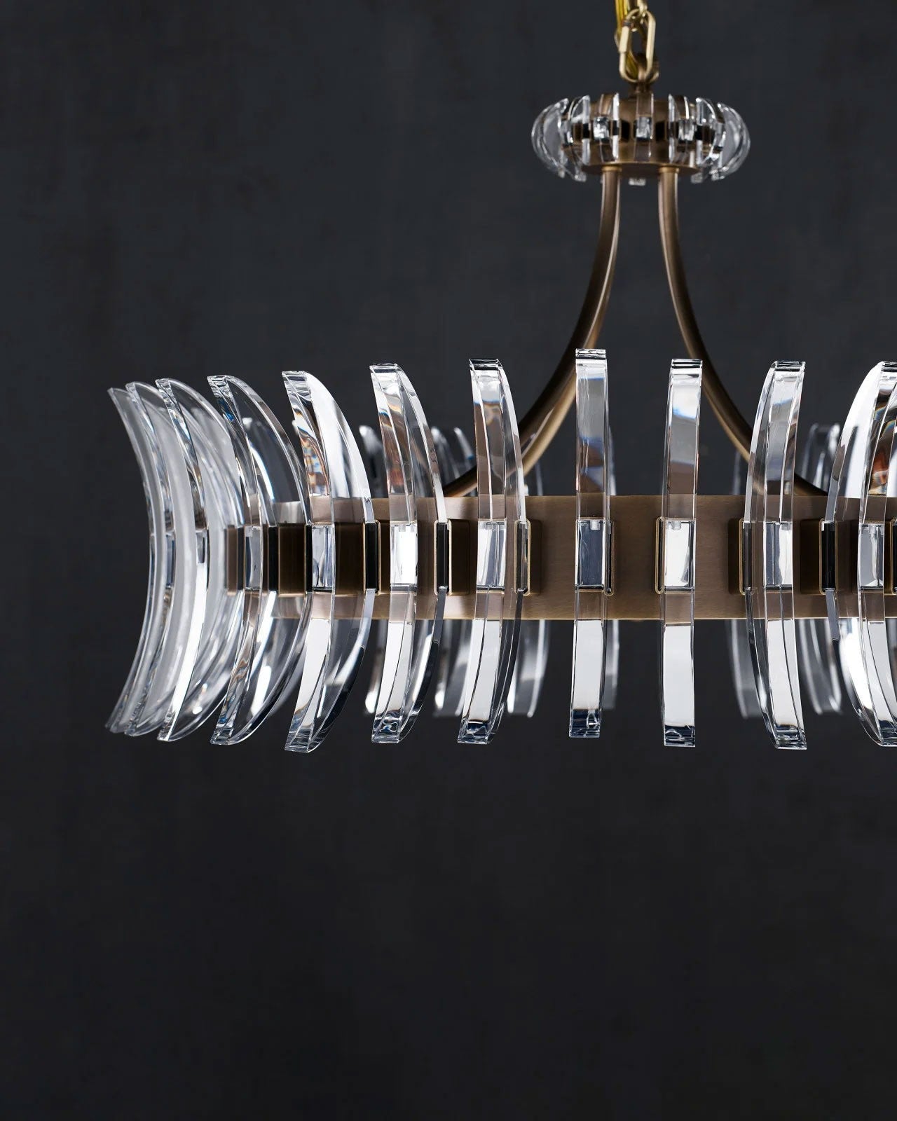 Parisian Crystal Glow Chandelier