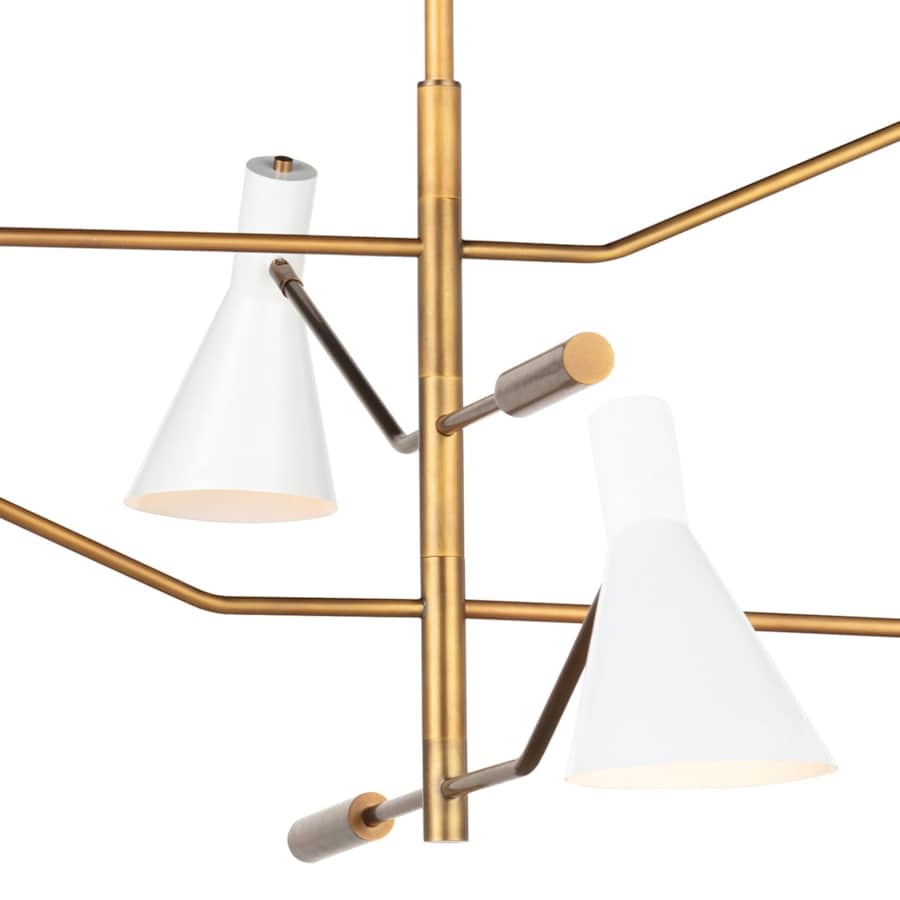 Regina Andrew Spyder 4 Light 60" Wide Linear Chandelier