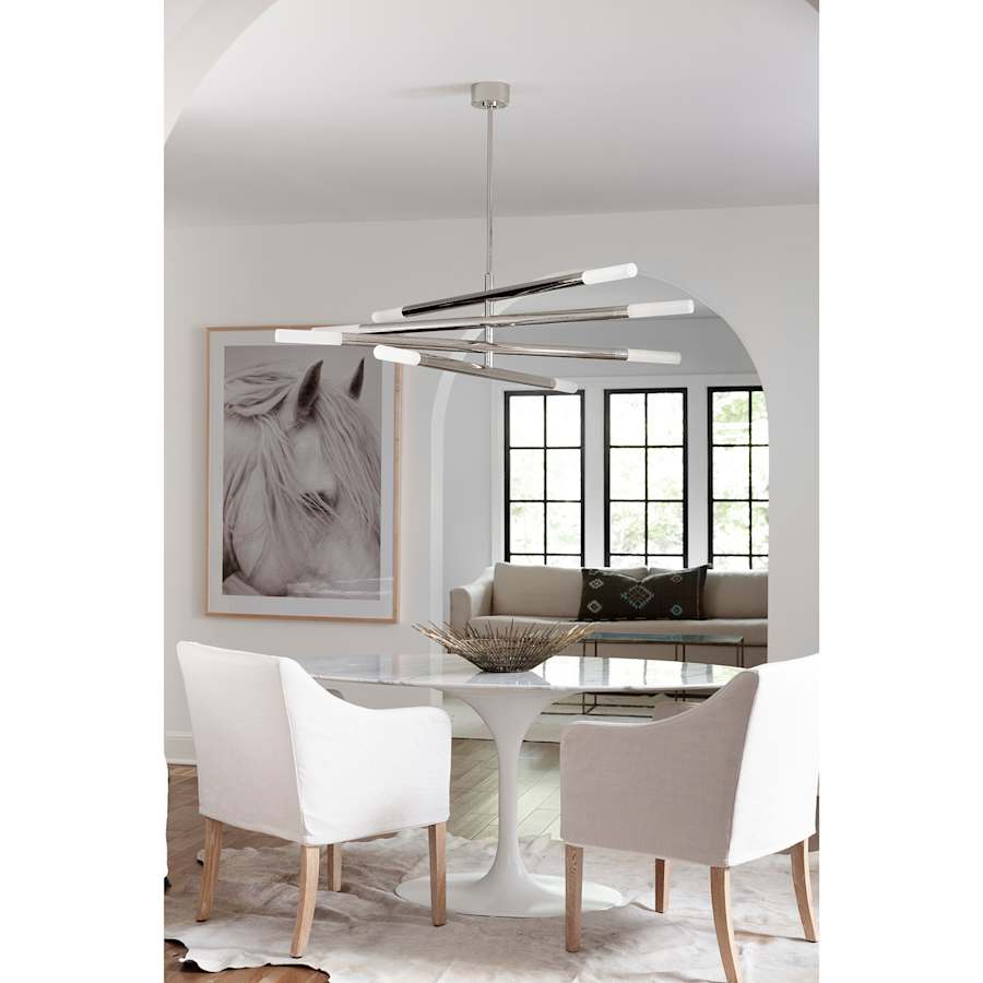 Regina Andrew Wick 8 Light 56" Wide LED Linear Chandelier