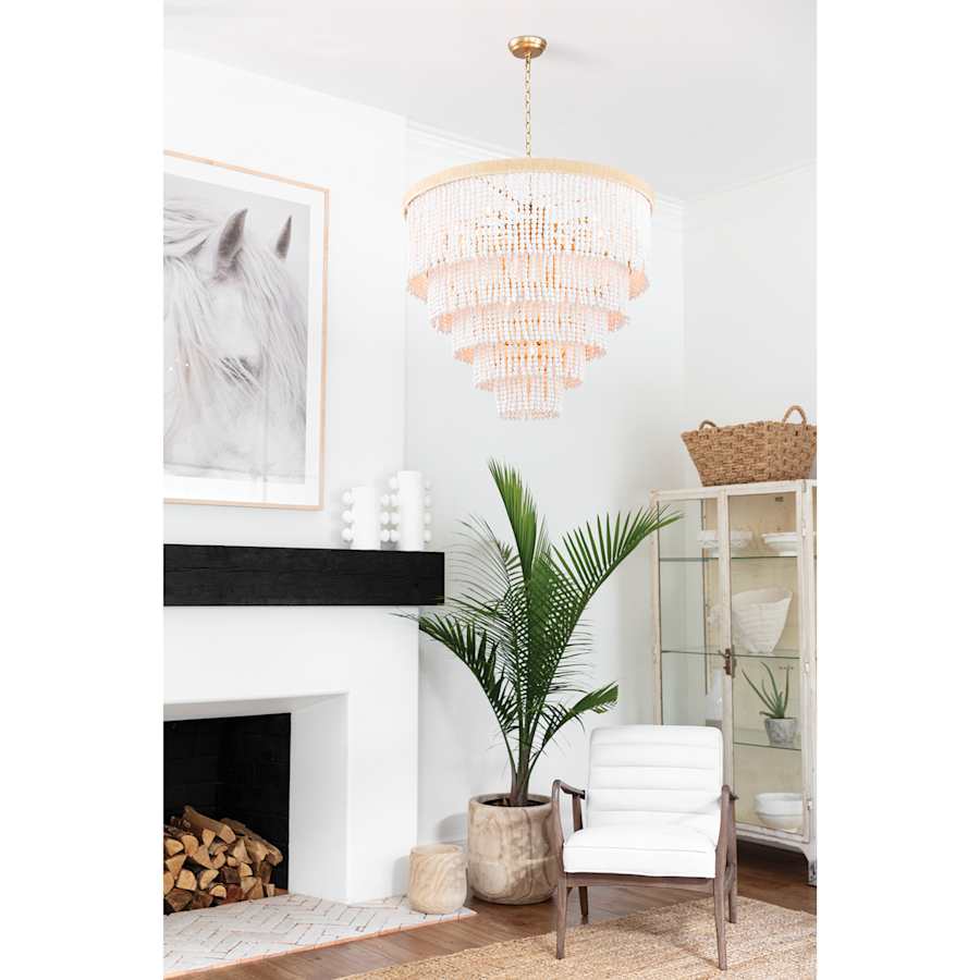 Regina Andrew Waterfall 13 Light 32" Wide Chandelier