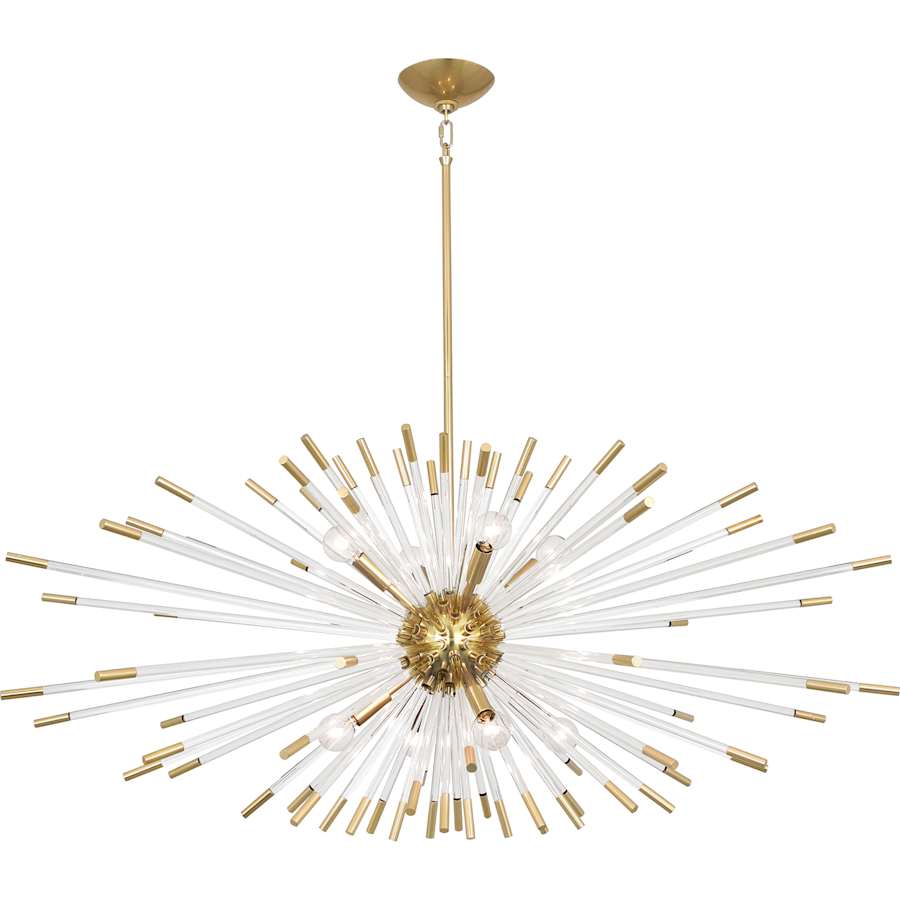 Robert Abbey Andromeda 8 Light 46" Wide Sputnik Chandelier