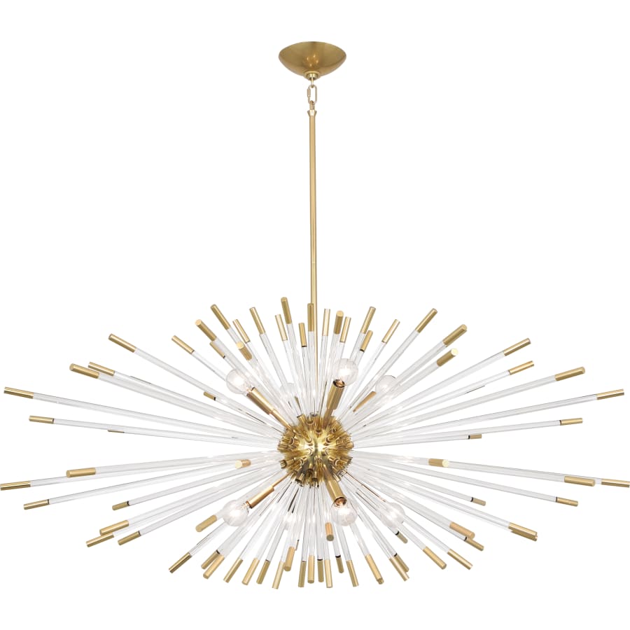 Robert Abbey Andromeda 8 Light 46" Wide Sputnik Chandelier