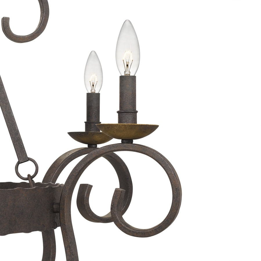 Roseto Kimble 18 Light 48" Wide Taper Candle Chandelier