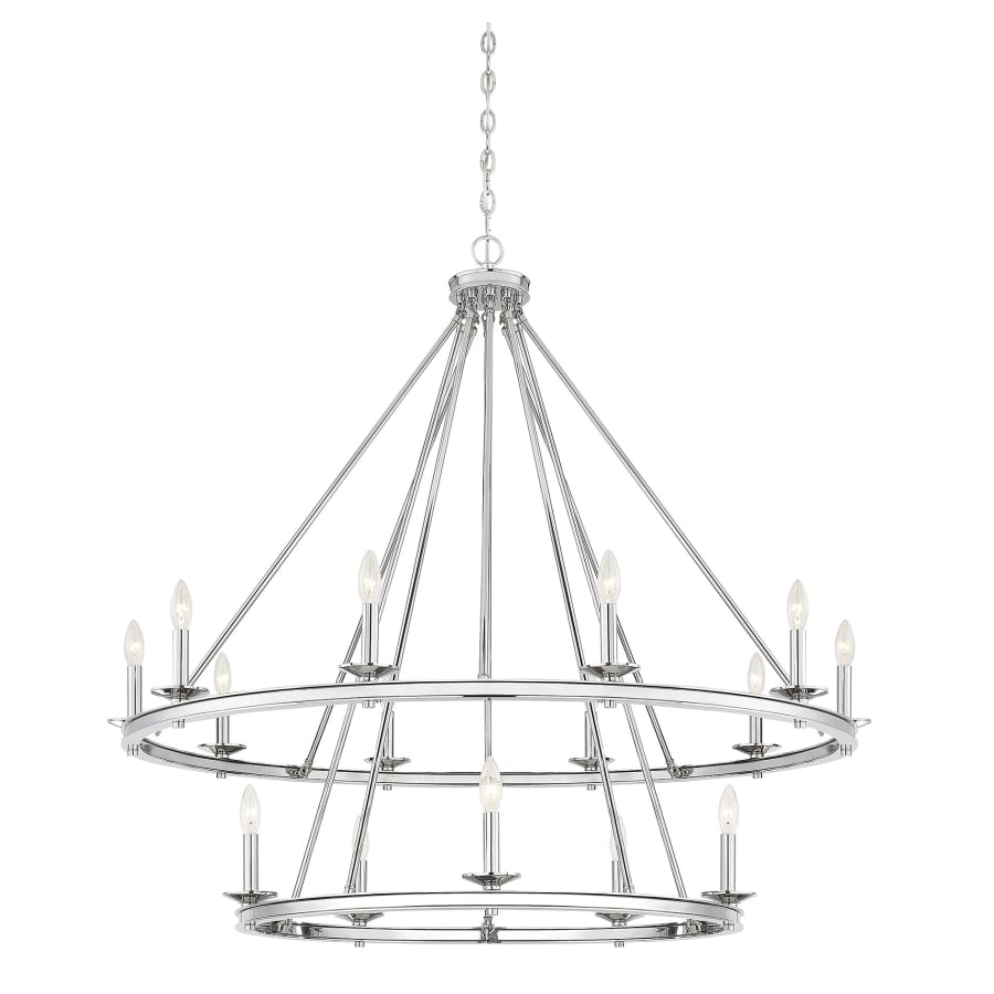 Savoy House Middleton 15 Light 45" Wide Taper Candle Chandelier