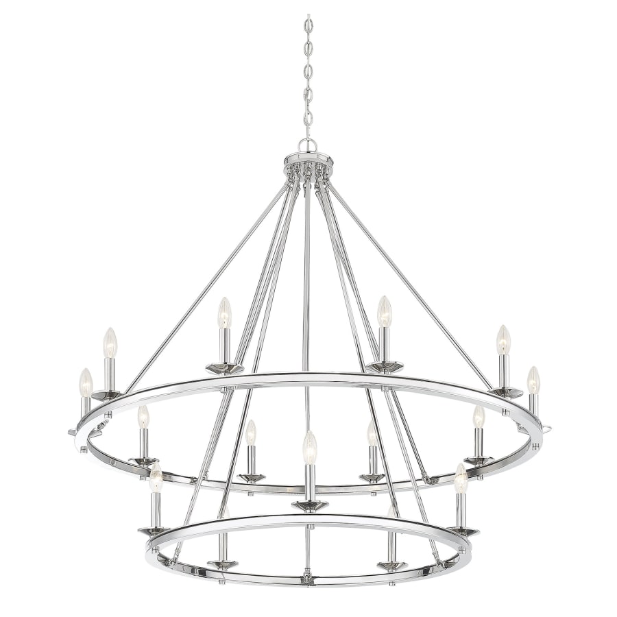 Savoy House Middleton 15 Light 45" Wide Taper Candle Chandelier