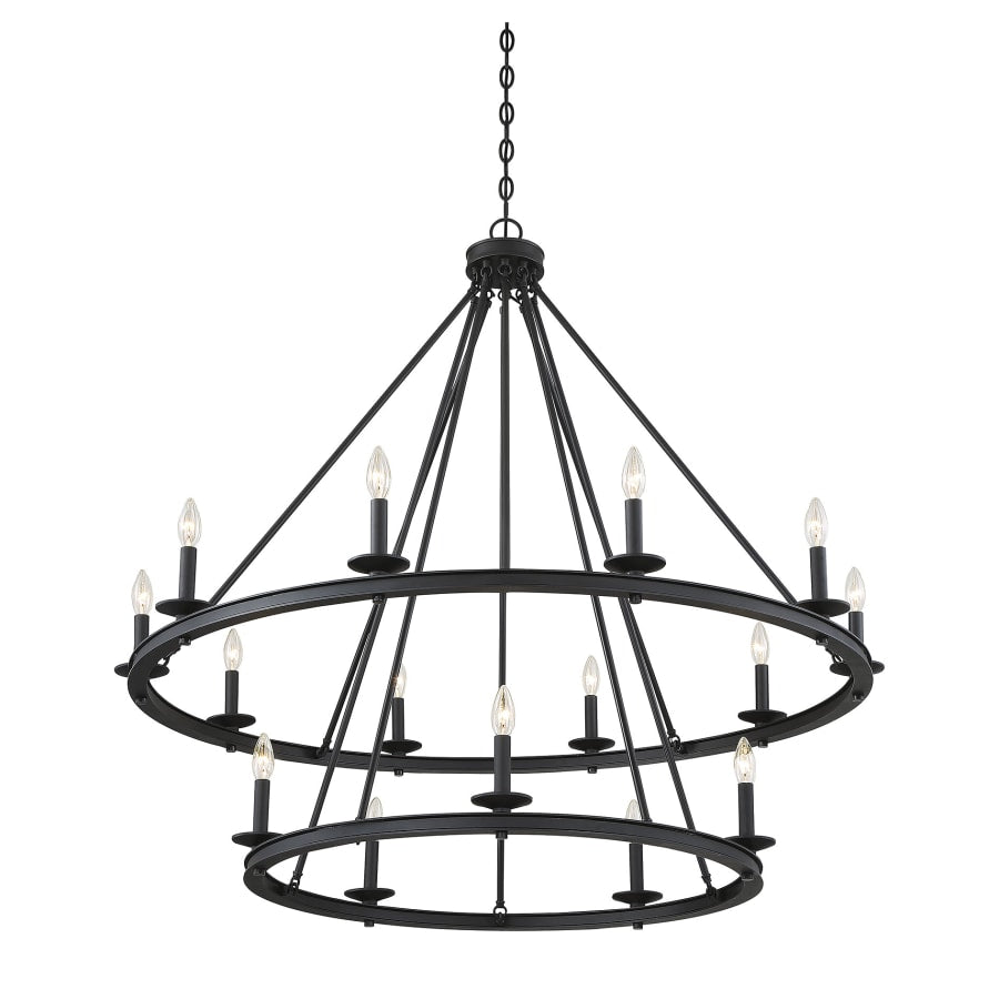 Savoy House Middleton 15 Light 45" Wide Taper Candle Chandelier