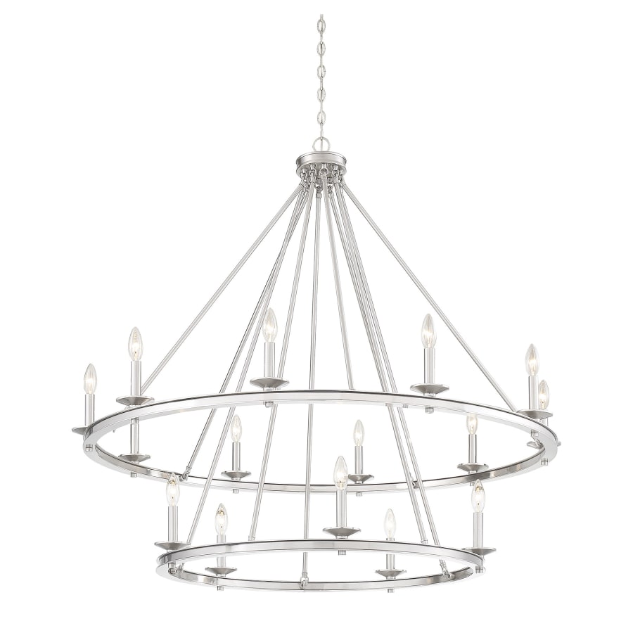 Savoy House Middleton 15 Light 45" Wide Taper Candle Chandelier