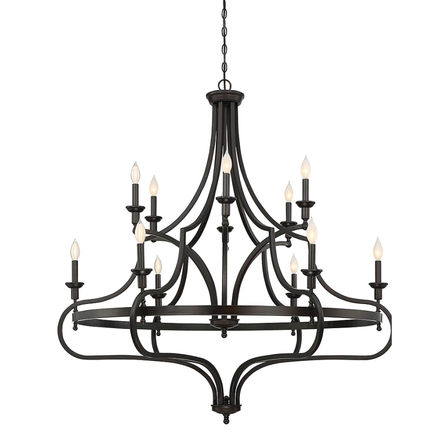 Savoy House Sheilds 12 Light 48" Wide Chandelier