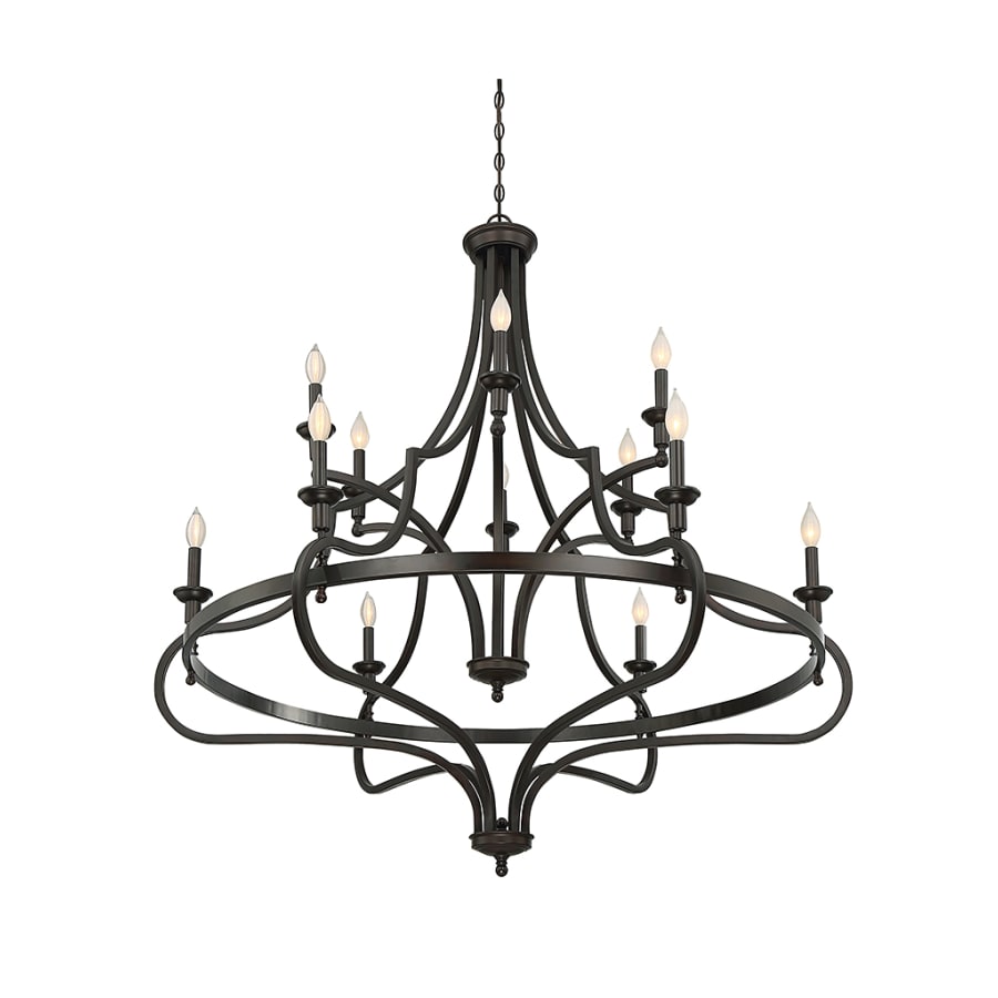 Savoy House Sheilds 12 Light 48" Wide Chandelier