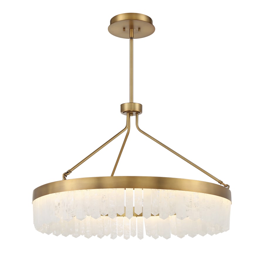 Savoy House Landon 34" Wide LED Crystal Ring Chandelier