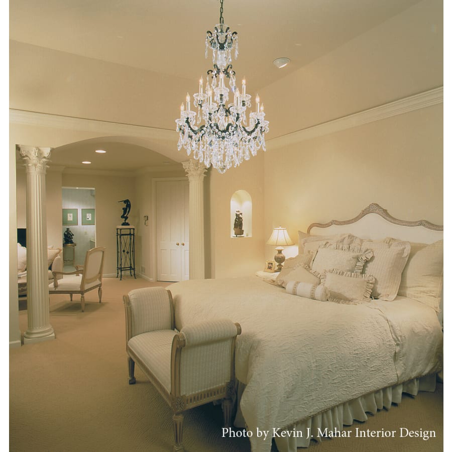 Schonbek La Scala 24 Light 46" Wide Crystal Chandelier