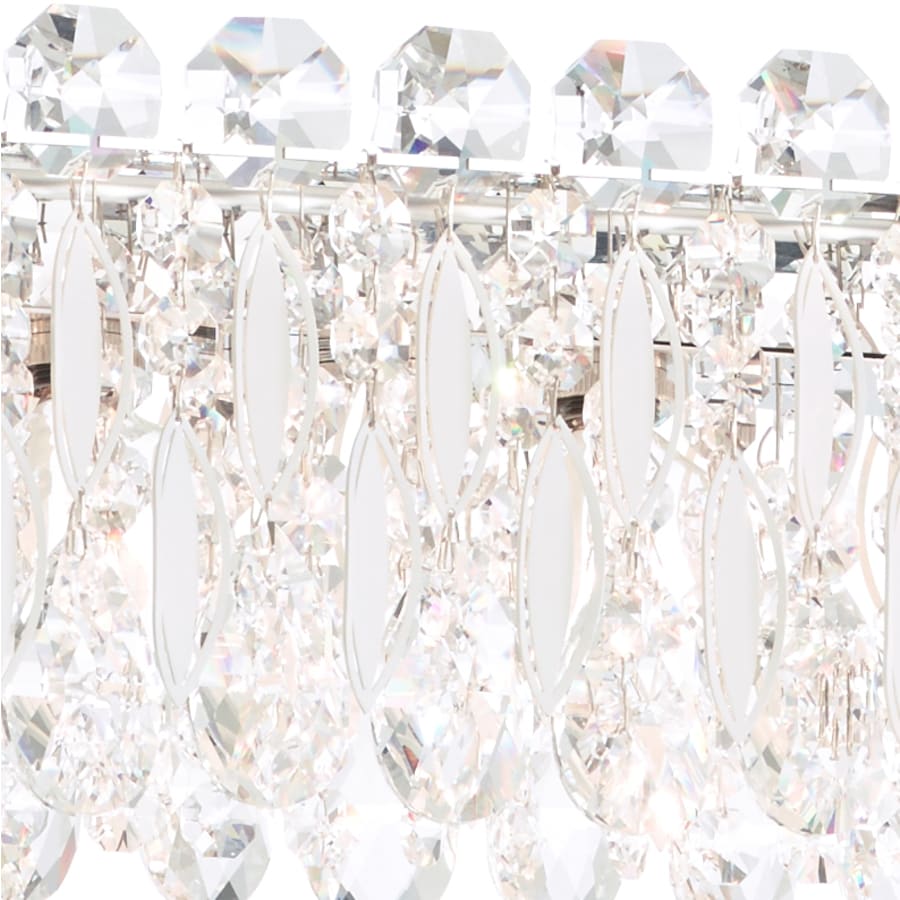 Schonbek Sarella 3 Light 16" Wide Flush Mount Drum Ceiling Fixture with Heritage Crystals