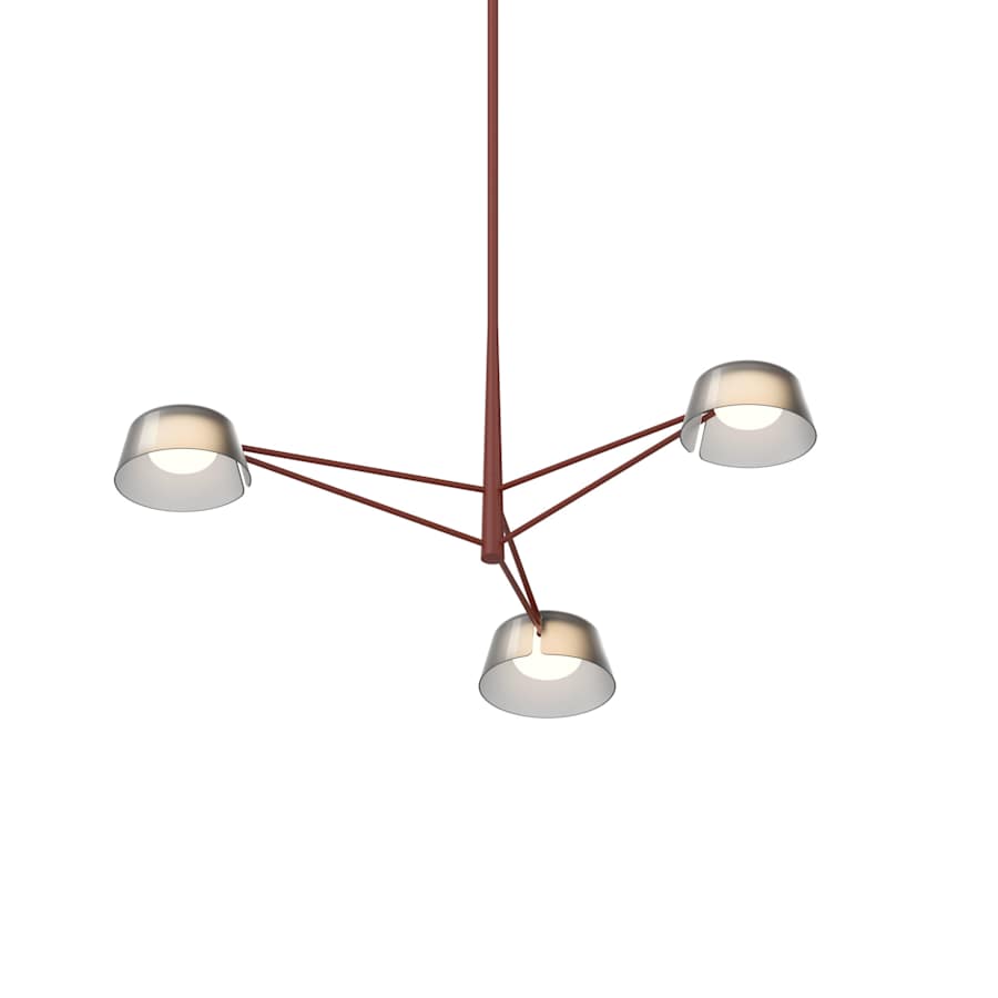 Sonneman Ray 36" Wide LED Round Chandelier