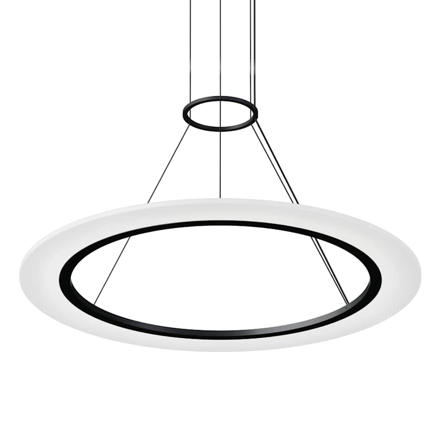 Sonneman Arctic Rings 31" Wide LED Suspension Pendant