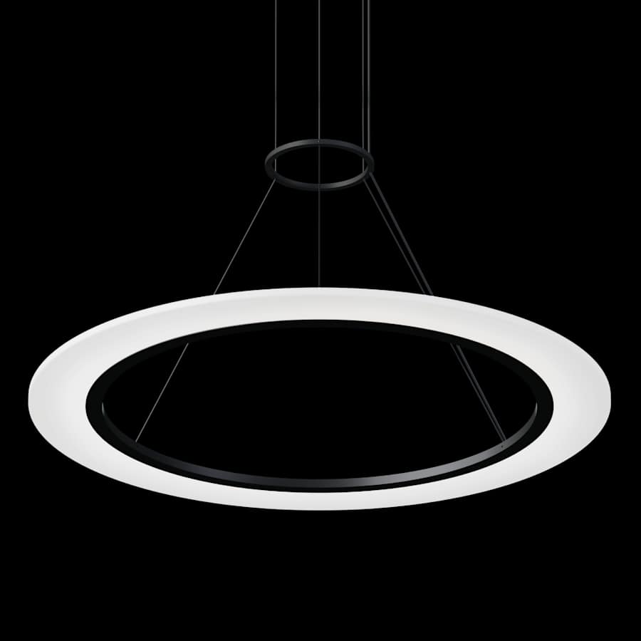 Sonneman Arctic Rings 31" Wide LED Suspension Pendant