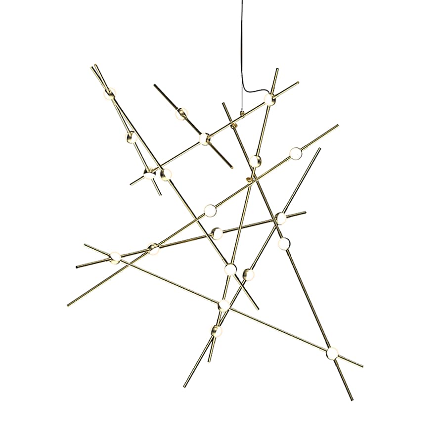 Sonneman Constellation Aquila Major 20 Light 37" Wide LED Abstract Multi Light Pendant