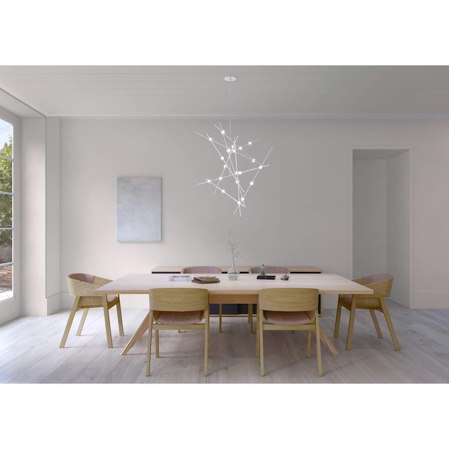 Sonneman Constellation 38" Wide Abstract Chandelier