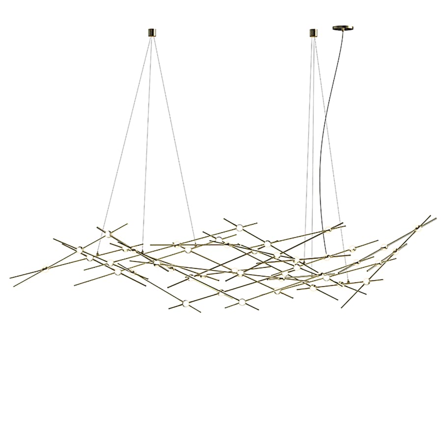Sonneman Constellation Ursa Major 44 Light 93" Wide LED Abstract Chandelier
