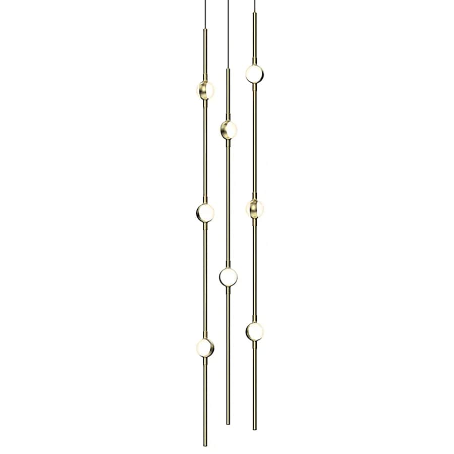 Sonneman Constellation Andromeda 8 Light 6" Wide LED Abstract Multi Light Pendant