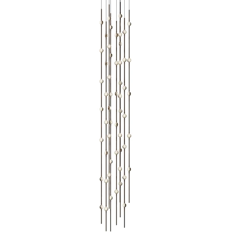 Sonneman Constellation 12" Wide Beaded Chandelier
