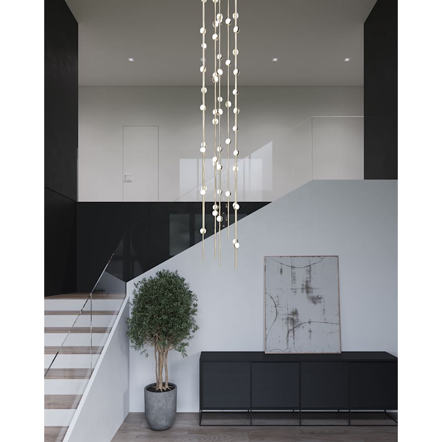 Sonneman Constellation 12" Wide Chandelier
