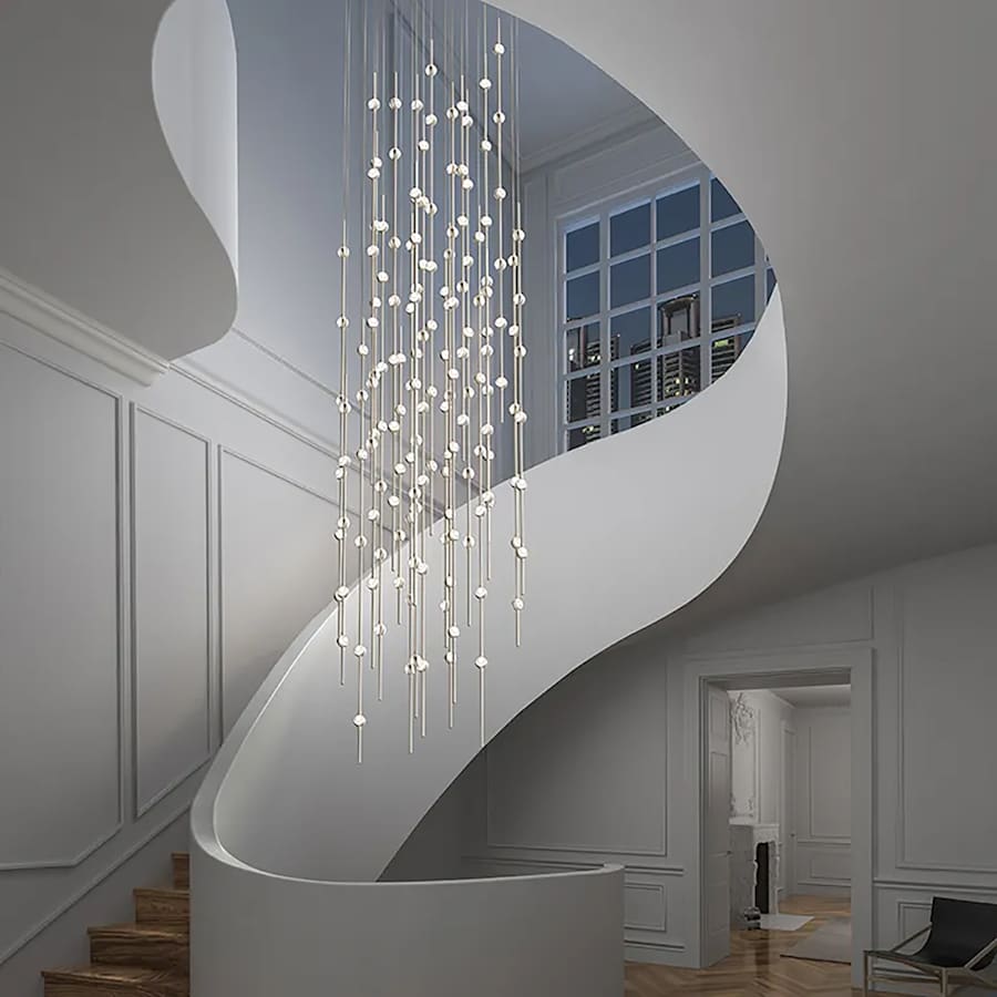 Sonneman Constellation 25" Wide Beaded Chandelier