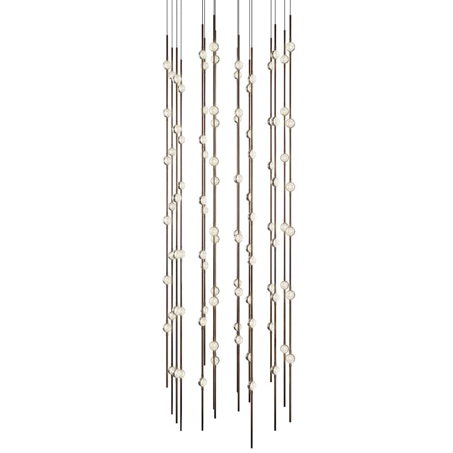Sonneman Constellation 22" Wide Beaded Chandelier