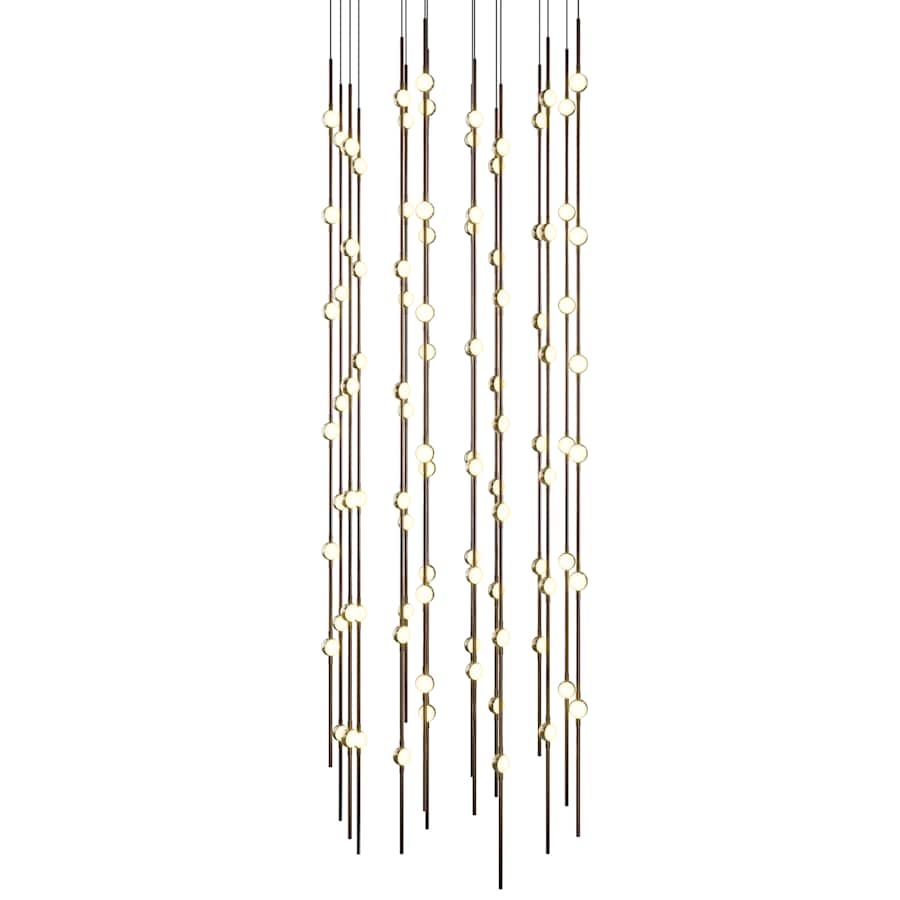 Sonneman Constellation 22" Wide Beaded Chandelier