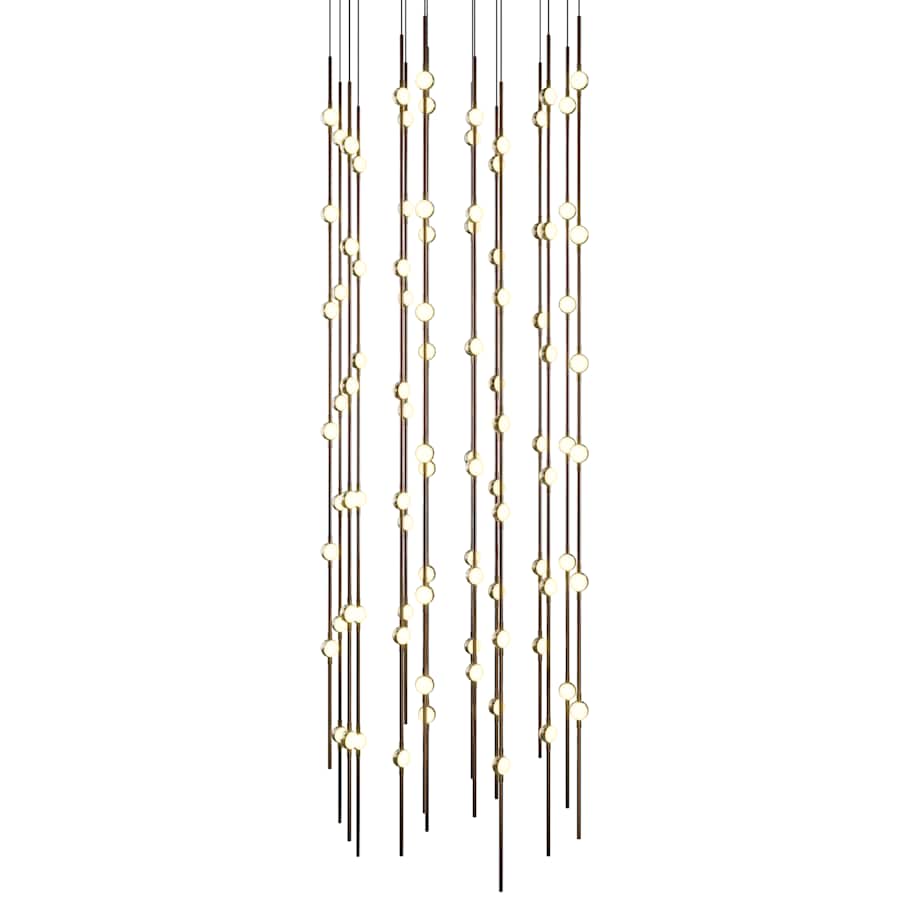 Sonneman Constellation 22" Wide Beaded Chandelier