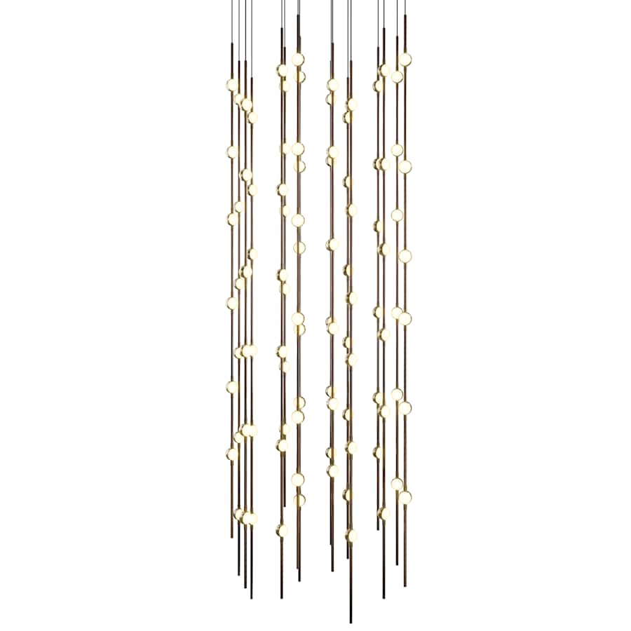 Sonneman Constellation 22" Wide Beaded Chandelier