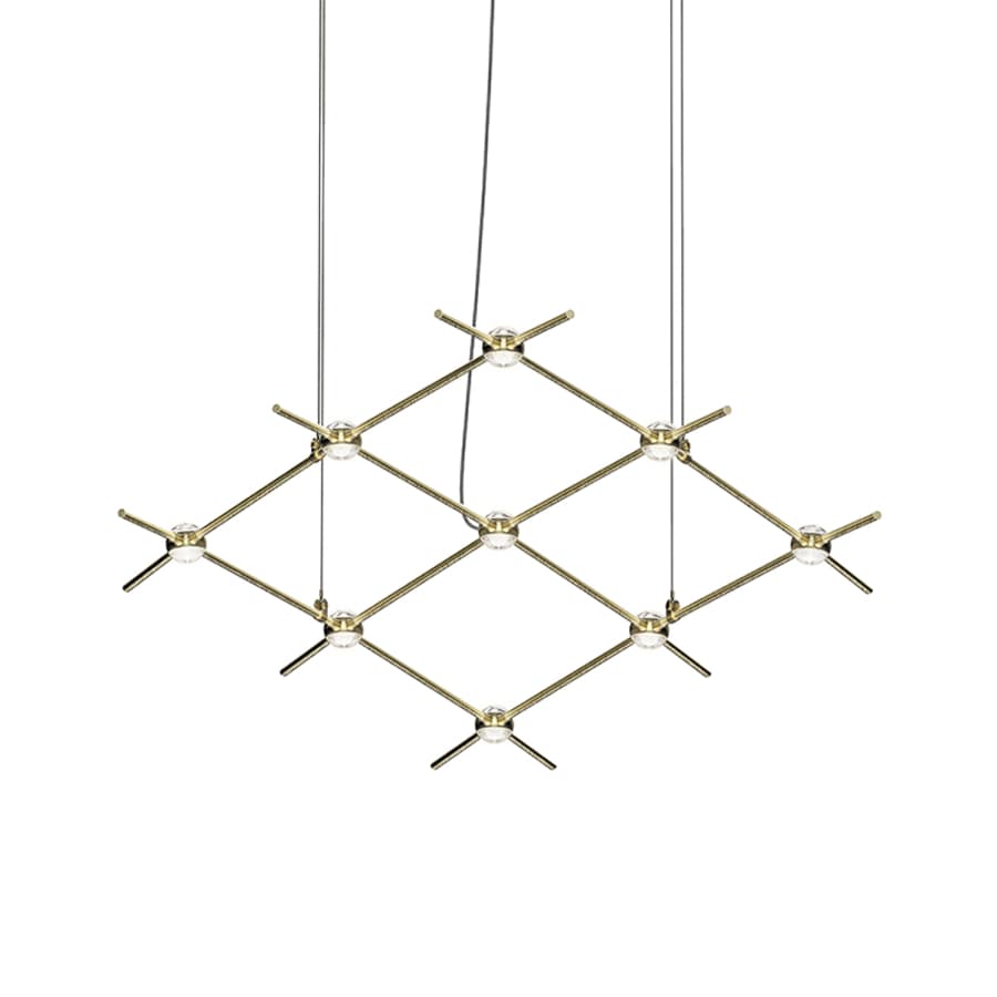 Sonneman Constellation Aquarius Minor 9 Light 67" Wide LED Chandelier