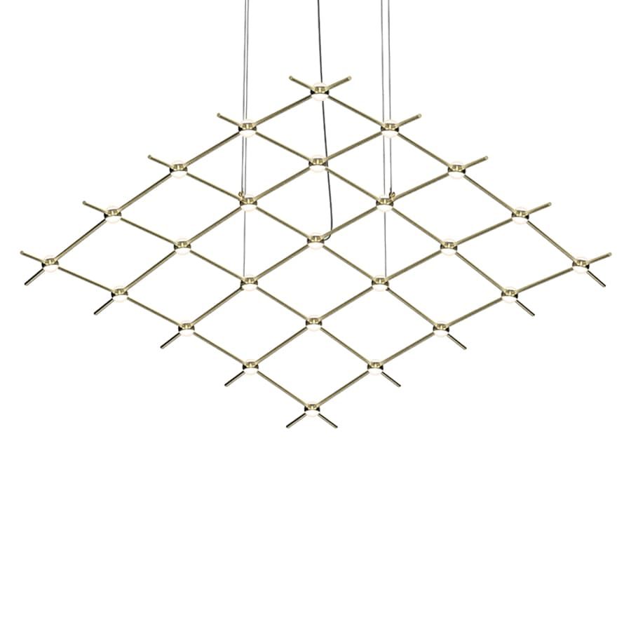 Sonneman Constellation 122" Wide Abstract Chandelier
