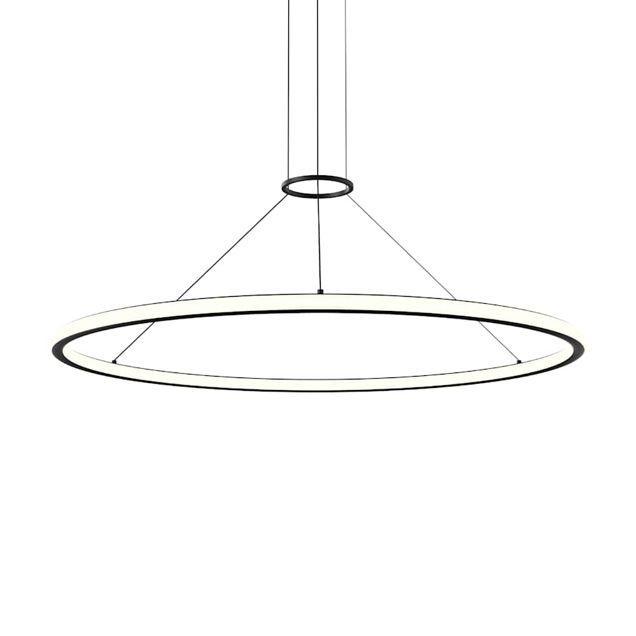 Sonneman Luna 50" Wide LED Ring Chandelier - 2700K