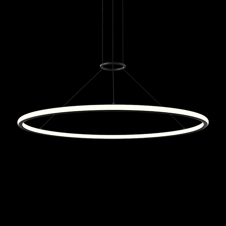 Sonneman Luna 50" Wide LED Ring Chandelier - 2700K