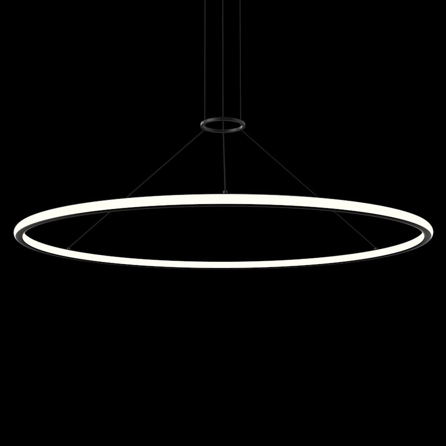 Sonneman Luna 62" Wide LED Ring Chandelier - 3000K