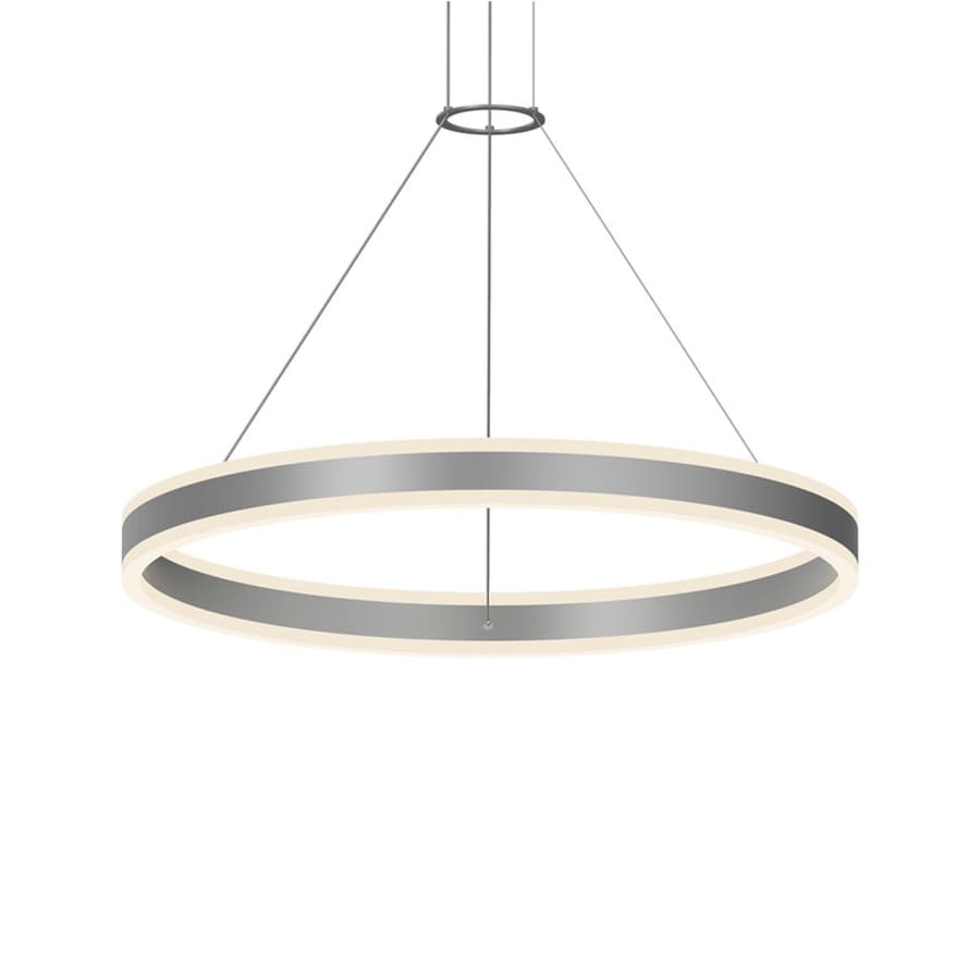 Sonneman Double Corona 32" Wide Integrated LED Ring Chandelier with Acrylic Shades