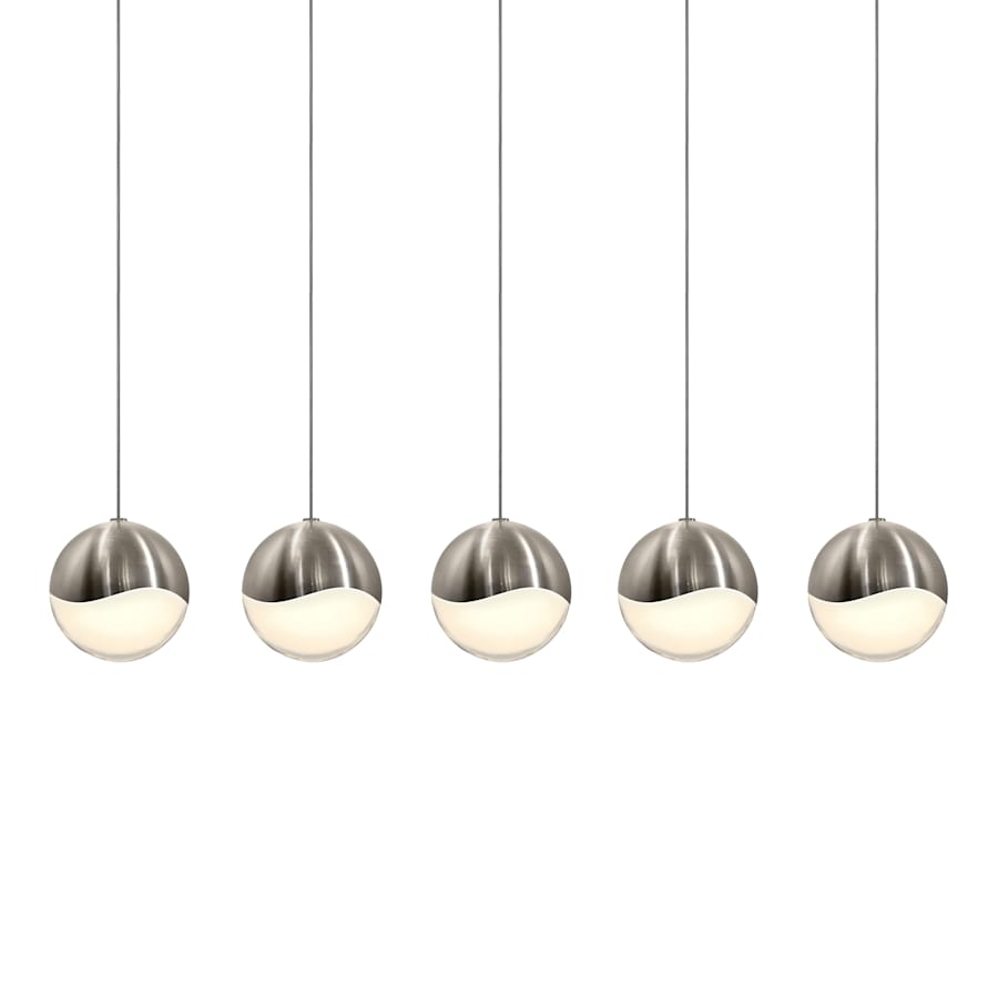 Sonneman Grapes 5 Light 38" Wide LED Suspension Linear Pendant