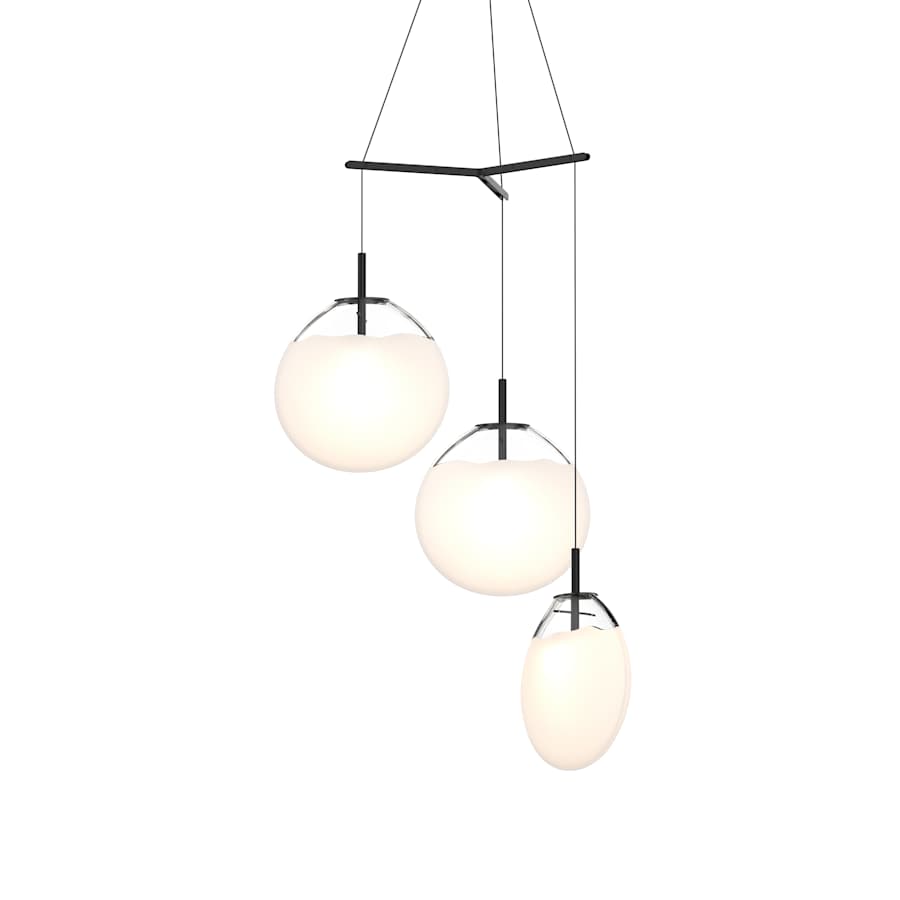 Sonneman Cantina 3 Light 36" Wide Full Sized Pendant