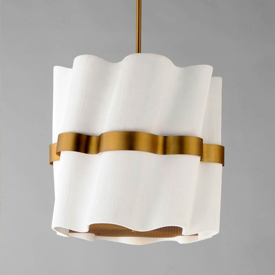 Studio M Curtain Call 8 Light 19" Wide LED Pendant