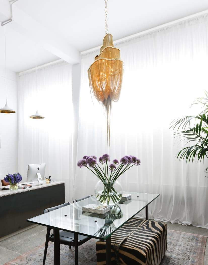 Tiered Crystal Cascade Chandelier