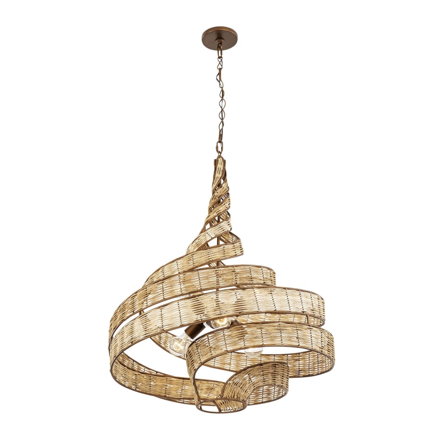 Varaluz Flow 6 Light 26" Wide Abstract Chandelier